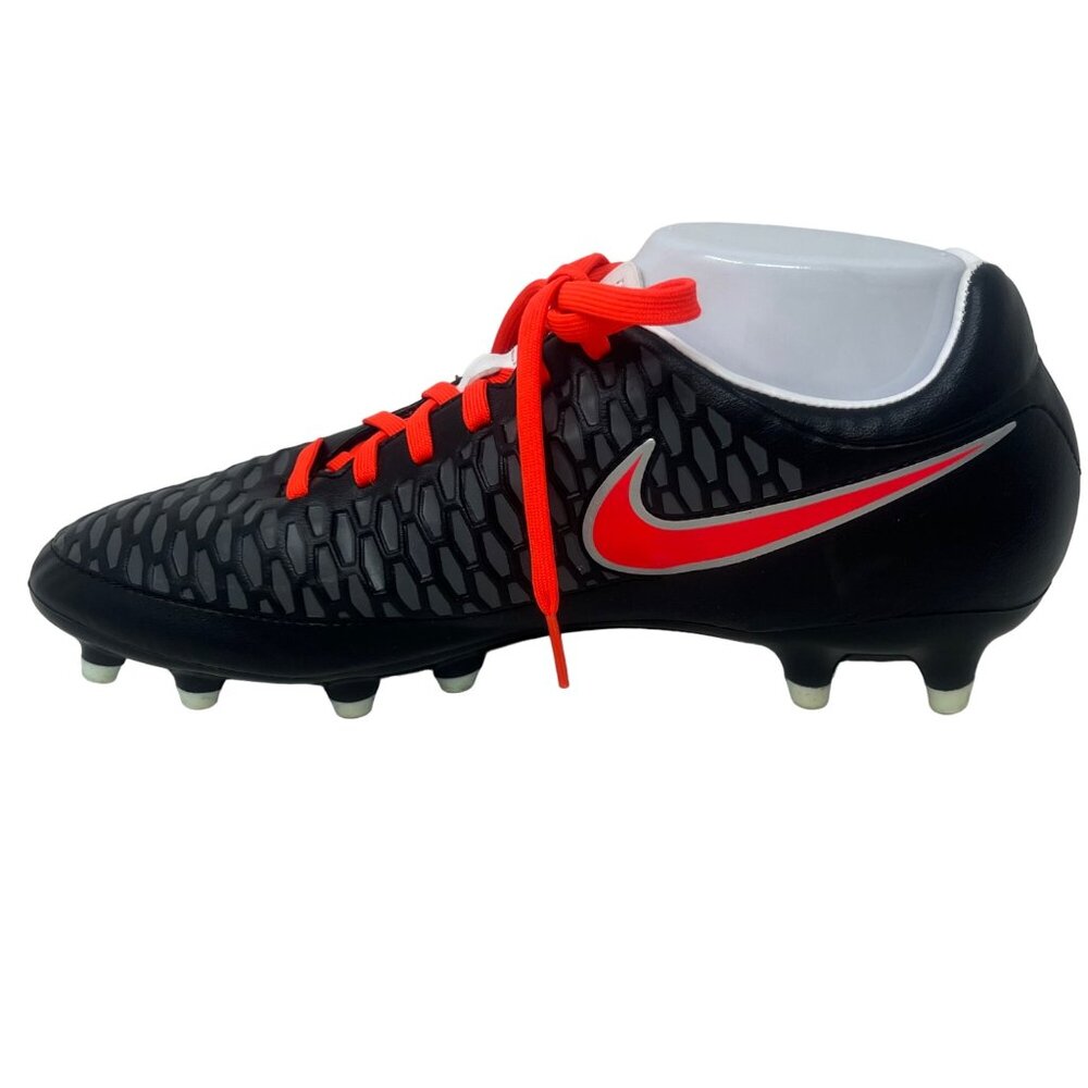 Nike Magista Opus SG-Pro Black Soccer Cleats Women’s Red-Orange Size 10 - Picture 5 of 11